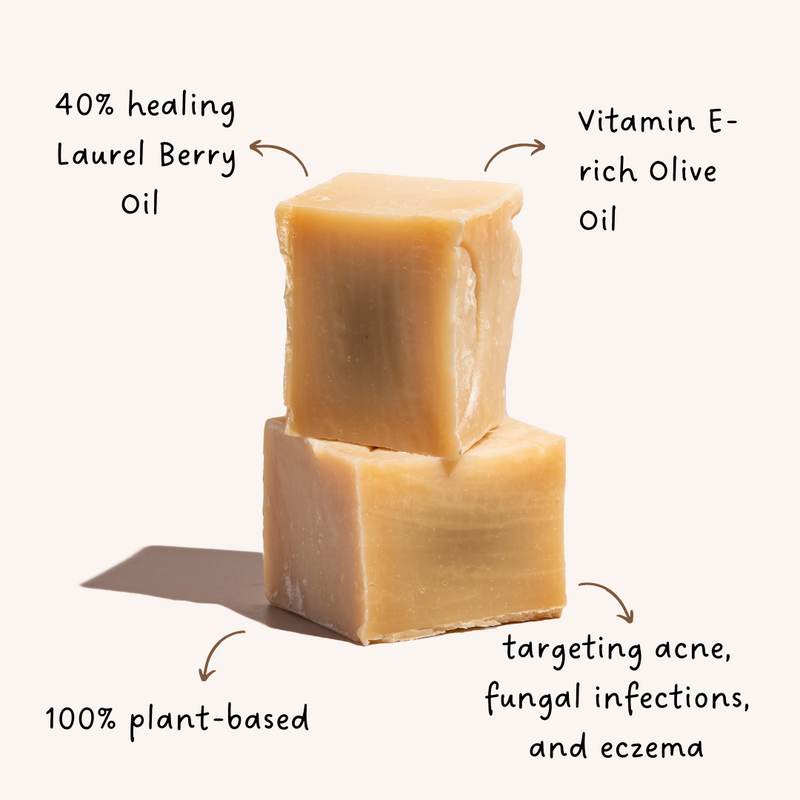 Organic Aleppo Soap 40% Laurel
