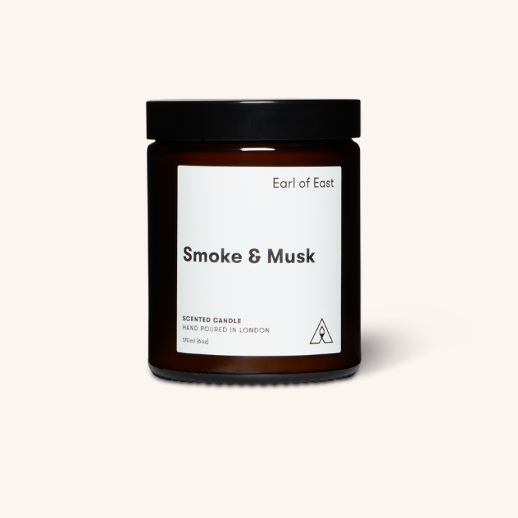 Smoke & Musk Soy Candle / Earl of East