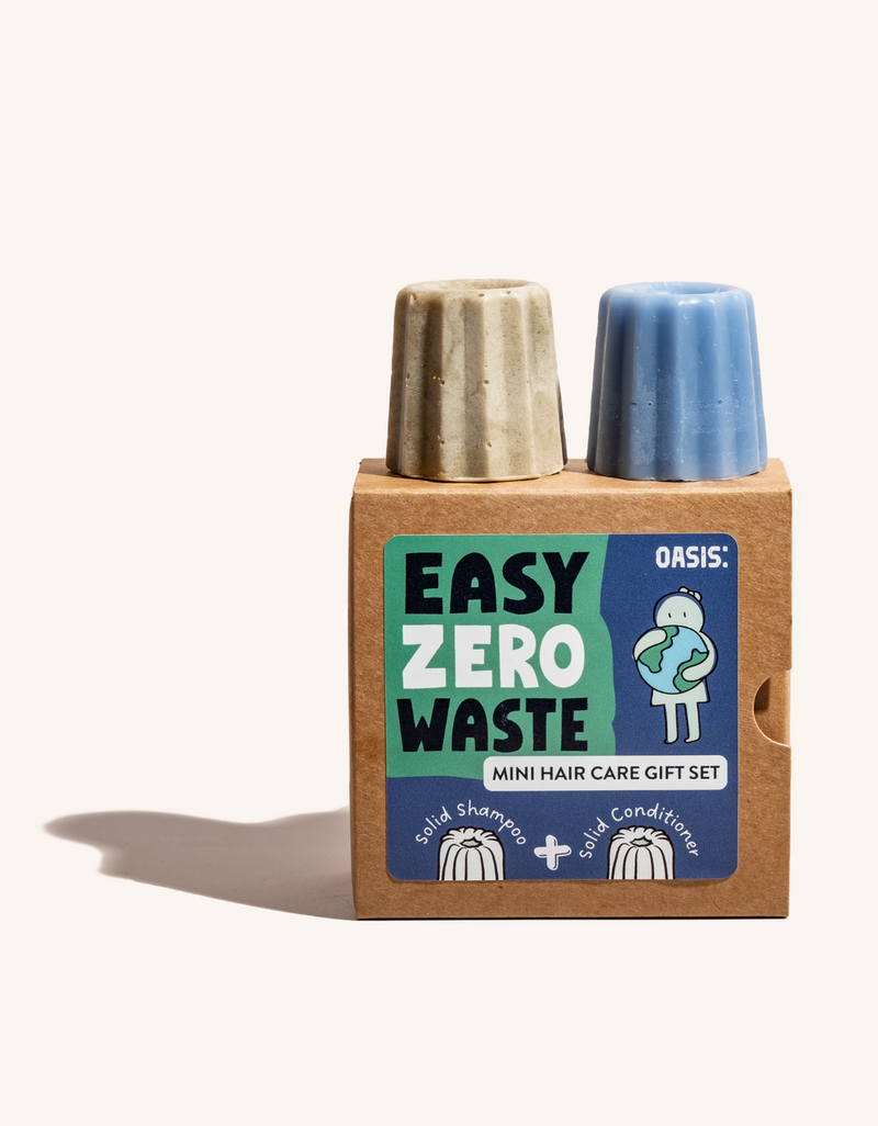 Easy Zero Waste Mini Hair Care Gift Set