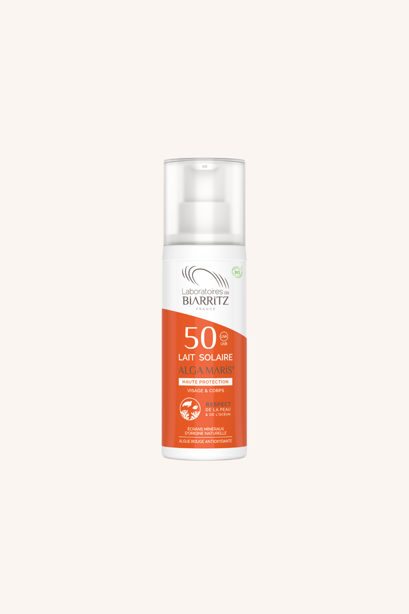Organic Mineral Face Sunscreen SPF50