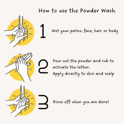 Head to Toe Magic Powder Wash