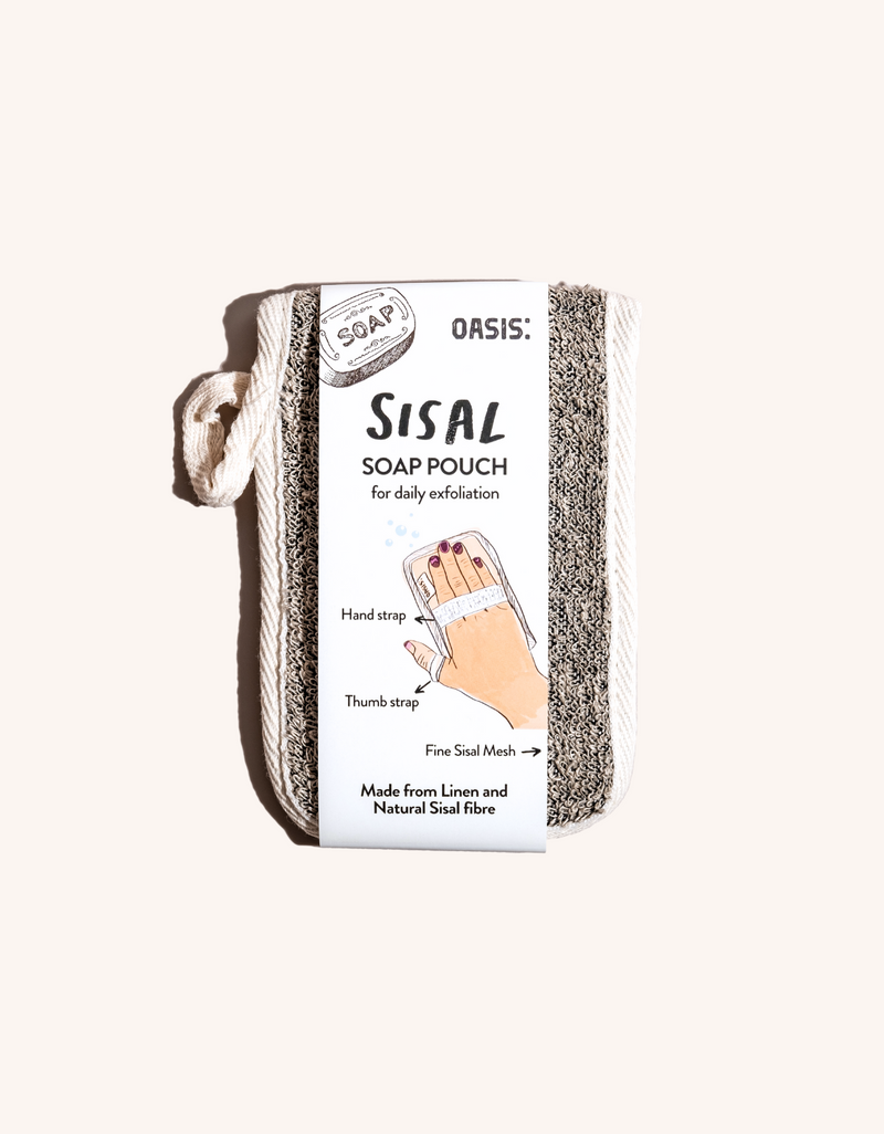 Sisal Exfoliating Soap Pouch