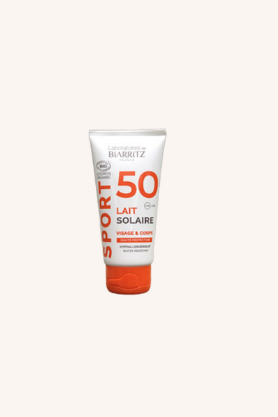 Organic Face and Body Sport Sun Lotion SPF50